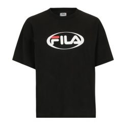 Koszulka damska FILA Luka Relaxed. Czarne bluzki damskie Fila, s, bez wzorów, casualowe, bez kołnierzyka, bez ramiączek. Za 99.99 zł.