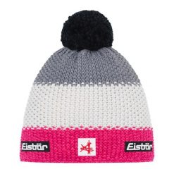 Czapka Eisbar Star Pompon MÜ SA. Czerwone czapki damskie Eisbar, bez wzorów, z wełny, retro. Za 205.51 zł.