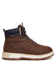 Puma Trapery Desierto v3 Puretex 393928 Brązowy ciemny. Brązowe buty zimowe męskie Puma, bez wzorów, bez obcasa, bez zapięcia. Za 499.99 zł.