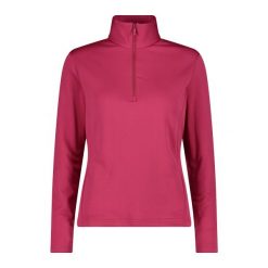 Sweter damski CMP. Czerwone swetry nierozpinane damskie CMP, na zimę, bez wzorów, sportowe, bez kołnierzyka, bez ramiączek. Za 286.50 zł.