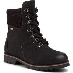 Trapery CAPRICE - 9-26217-23 Black Comb 019. Czarne trapery damskie Caprice, z nubiku, bez zapięcia. Za 399.00 zł.