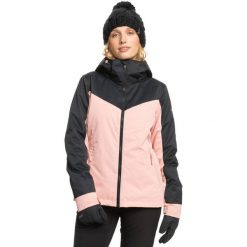 Kurtka narciarska damska Roxy Free Jet Block. Zielone kurtki sportowe damskie Roxy, na zimę, l, bez wzorów, z poliesteru, bez ramiączek, bez kaptura, narciarskie. Za 441.00 zł.