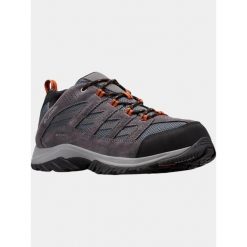 Buty Turystyczne Niskie Męskie Columbia Crestwood WP. Szare buty zimowe męskie Columbia, bez wzorów, bez obcasa, bez zapięcia. Za 529.00 zł.