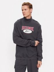 Reebok Bluza Archive Essentials IL8799 Szary Regular Fit. Szare bluzy męskie Reebok, m, bez wzorów, z bawełny, bez ramiączek, bez kaptura. Za 199.99 zł.