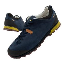 Buty trekkingowe męskie Aku Bellamont 3 Nbk Gore-tex. Niebieskie trekkingi męskie Aku, z gore-texu, bez zapięcia. Za 399.00 zł.
