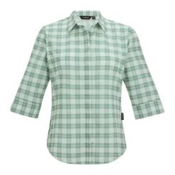 Bluzka damska z długim rękawem Regatta Keralin. Zielone bluzki damskie Regatta, bez wzorów, sportowe, bez kołnierzyka, bez ramiączek. Za 229.99 zł.