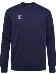 Bluza Hummel Go 2.0. Niebieskie bluzy damskie Hummel, s, bez wzorów, z bawełny, klasyczne, bez ramiączek, bez kaptura. Za 243.00 zł.