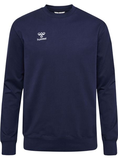 Bluza Hummel Go 2.0. Niebieskie bluzy damskie Hummel, s, bez wzorów, z bawełny, klasyczne, bez ramiączek, bez kaptura. Za 195.45 zł.