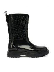 KARL LAGERFELD Kalosze KL47170 Czarny. Czarne kalosze damskie KARL LAGERFELD, bez wzorów, z syntetyku, bez zapięcia. Za 619.99 zł.