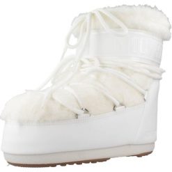 Buty MOON BOOT MB ICON LOW FAUX FUR Biały. Białe obuwie trekkingowe damskie Moon Boot, bez zapięcia. Za 1,087.99 zł.