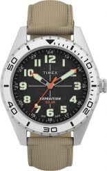 Zegarek Timex Zegarek męski Timex TW4B30700 beżowy. Brązowe zegarki męskie Timex, bez wzorów. Za 529.00 zł.