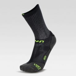 Skarpety rowerowe MAN CYCLING AERO SOCKS r.39-41. Czarne skarpety męskie UYN, bez wzorów. Za 89.99 zł.