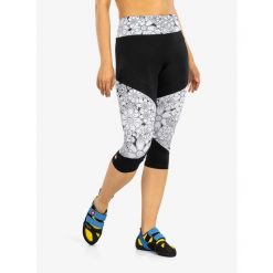 Legginsy wspinaczkowe damskie Ocun Rhea 3/4 Leggings. Czarne legginsy damskie Ocun, bez wzorów. Za 125.99 zł.