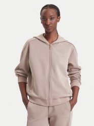 Guess Bluza V6BQ19 K6364 Beżowy ciemny Reglan Fit. Brązowe bluzy damskie Guess, s, z aplikacjami, z syntetyku, bez ramiączek, bez kaptura. Za 434.99 zł.
