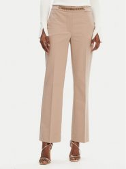 Marciano Guess Spodnie materiałowe 5GGB17 7311A Brązowy Regular Fit. Brązowe spodnie materiałowe damskie Marciano Guess, z aplikacjami, z bawełny. Za 819.99 zł.