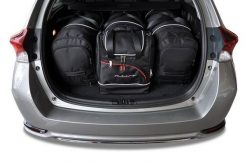 Torby Do Bagażnika Toyota Auris Touring Sports 2013-2018 4Szt Kjust. Czarne torby podróżne damskie KJUST, bez wzorów, z kauczuku. Za 1,348.00 zł.