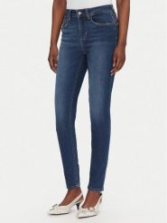 Liu Jo Jeansy UF3013 D4615 Granatowy Perfect Fit. Niebieskie jeansy damskie Liu Jo, bez wzorów, z bawełny. Za 419.99 zł.