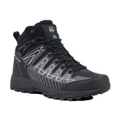 Buty trekkingowe męskie TREZETA Thunder Mid z membraną WP. Czarne buty zimowe męskie Trezeta, bez wzorów, bez obcasa, bez zapięcia. Za 420.00 zł.