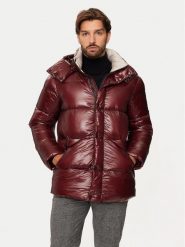 Hetregó Kurtka puchowa Justin 8N562 Bordowy Regular Fit. Czerwone kurtki męskie HETREGO, m, bez wzorów, z puchu, bez kaptura. Za 2,499.00 zł.
