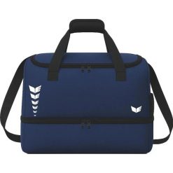 Torba sportowa z dnem do transportu Erima Intro Line. Niebieskie torby sportowe męskie Erima, bez wzorów, z materiału, małe. Za 142.00 zł.