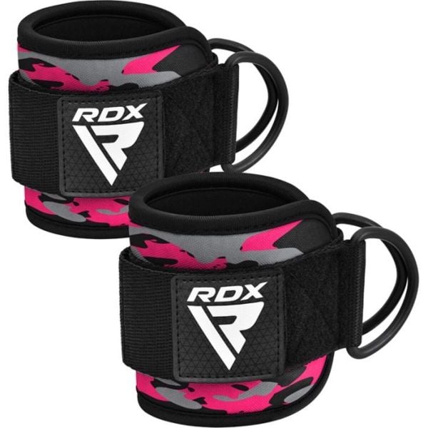 A4 Paski na Kostki – Para – Różowe. Czerwone paski damskie RDX SPORTS, bez wzorów. Za 69.99 zł.