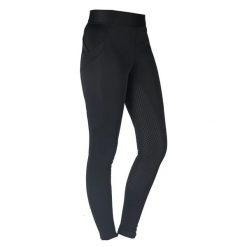 Legginsy jeździeckie damskie HORKA Kate. Czarne legginsy damskie Horka, bez wzorów, z poliesteru. Za 301.00 zł.