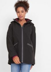 Kurtka funkcyjna outdoorowa 3 w 1 z bluzą z polaru. Czarne bluzy damskie bonprix, s, bez wzorów, z polaru, bez ramiączek, bez kaptura. Za 389.99 zł.