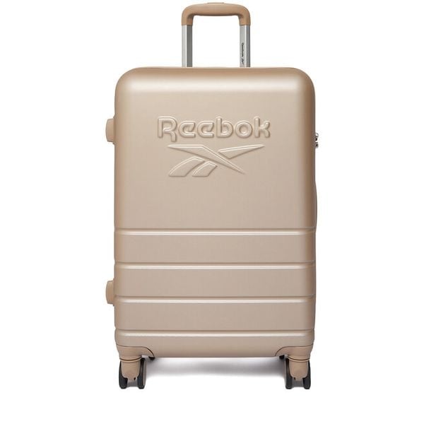 Walizka średnia Reebok. Brązowe walizki damskie Reebok, bez wzorów, średnie. Za 299.99 zł.