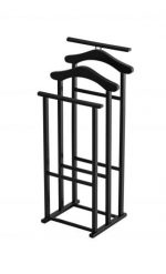 ARREDAMENTI MAXI Stojak na koszule i garnitur - 102 x 35 cm, Czarny. Czarne garnitury męskie No Name, bez wzorów. Za 604.99 zł.