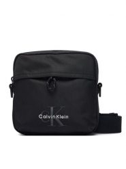 Calvin Klein Saszetka Bold Square Crossbody LV04D3454G Czarny. Czarne saszetki i nerki męskie Calvin Klein, bez wzorów, z materiału. Za 289.99 zł.