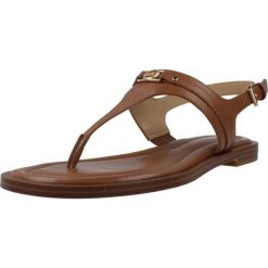 Sandały MICHAEL KORS MANDY THONG Brązowy. Brązowe sandały damskie MICHAEL KORS ACCESS, bez wzorów, ze skóry, bez obcasa, bez zapięcia. Za 480.99 zł.