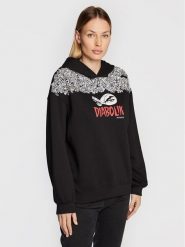 Pinko Bluza DIABOLIK Fiammetta 1L109D 8314 Czarny Regular Fit. Czarne bluzy damskie Pinko, l, bez wzorów, z bawełny, bez ramiączek, bez kaptura. Za 1,299.00 zł.