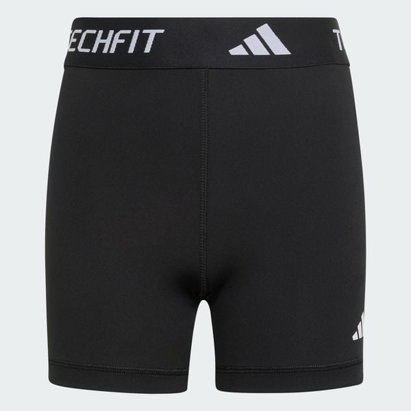 KRÓTKIE LEGGINSY TECHFIT. Białe legginsy sportowe damskie Adidas, l, bez wzorów, z dzianiny, krótkie, na fitness i siłownię, climacool (adidas). Za 79.96 zł.