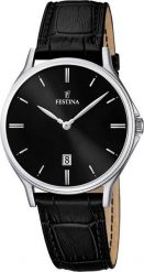 Zegarek Festina Zegarek męski Festina F16745-5 czarny. Czarne zegarki męskie Festina, bez wzorów. Za 339.00 zł.