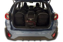 Torby Do Bagażnika Subaru Crosstrek Mhev 2024+ 4Szt Kjust. Czarne torby podróżne damskie KJUST, bez wzorów, z kauczuku. Za 1,167.00 zł.