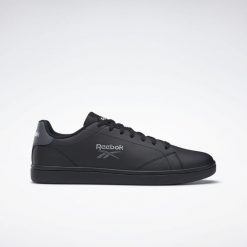 Buty do chodzenia męskie Reebok Royal Complete. Czarne buty sportowe męskie Reebok, bez wzorów, z materiału, bez zapięcia, trekkingowe, Reebok Royal. Za 244.00 zł.
