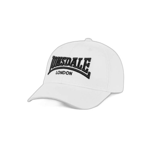Czapka Lonsdale Flixton. Białe czapki damskie Lonsdale, bez wzorów, z bawełny. Za 132.50 zł.