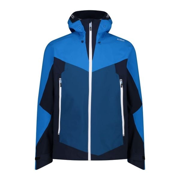 Kurtka męska narciarska męska CMP 33W2997. Niebieskie kurtki sportowe męskie CMP, m, bez wzorów, bez kaptura, narciarskie. W wyprzedaży za 649.99 zł.