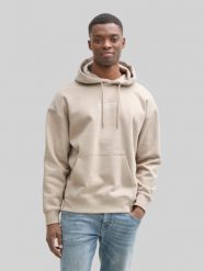 Męska Bluza Tom Tailor Relaxed Printed Hoodie Light Dove Grey 1045580 11754. Szare bluzy męskie Tom Tailor, m, bez wzorów, bez kaptura. Za 139.99 zł.