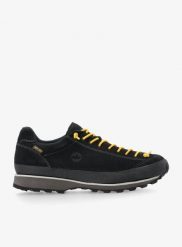 Buty outdoor męskie Lomer Bio Naturale Low MTX. Czarne trekkingi męskie LOMER, z gumy, bez zapięcia. Za 693.35 zł.