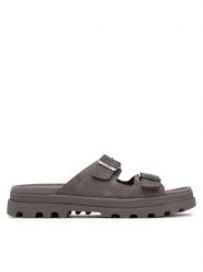 Palladium Klapki Dunelite Riviera Sde 74455-276-M Szary. Szare klapki męskie Palladium, bez wzorów, ze skóry, bez zapięcia. Za 279.99 zł.