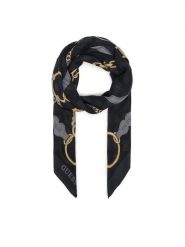 Guess Chusta AW5482 MOD03 Czarny. Czarne rękawiczki damskie Guess, z aplikacjami. Za 249.99 zł.