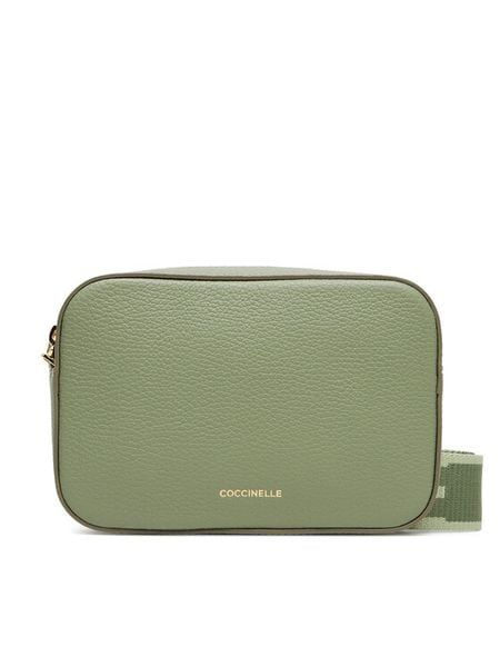 Coccinelle Torebka MN5 Tebe E5 MN5 55 I1 01 Zielony. Zielone listonoszki damskie Coccinelle, bez wzorów, ze skóry, bez dodatków. Za 559.99 zł.