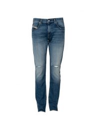 Diesel Jeansy "D-Strukt" | A12025-R9C87 | Mężczyzna | Niebieski. Niebieskie jeansy męskie Diesel, z bawełny, eleganckie. W wyprzedaży za 549.00 zł.