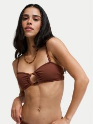 Roxy Góra od bikini Roxy Sunshine ERJX305637 Brązowy. Brązowe bikini Roxy, s, bez wzorów, z syntetyku. Za 189.99 zł.