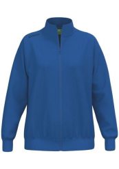 Damska bluza dresowa Erima TS. Niebieskie bluzy damskie Erima, uniwersalny, bez wzorów, z bawełny, bez ramiączek, bez kaptura. Za 193.50 zł.