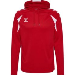 Bluza z kapturem Hummel Core 2.0. Białe bluzy damskie Hummel, na zimę, bez wzorów, bez ramiączek, z kapturem. Za 266.50 zł.