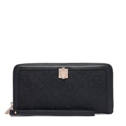 Portfel Guess. Czarne portfele damskie Guess. Za 294.99 zł.