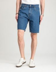 Męskie Spodenki Jeansowe Marcus Justin 2239 Shorts Med. Blue Wash 2-7000168, W40. Niebieskie szorty męskie MARCUS, bez wzorów, z bawełny, eleganckie. Za 119.99 zł.