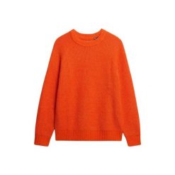 Gruby sweter z rękawami raglanowymi Superdry. Brązowe swetry męskie Superdry, na zimę, m, bez wzorów, bez kołnierzyka, bez ramiączek. Za 326.65 zł.